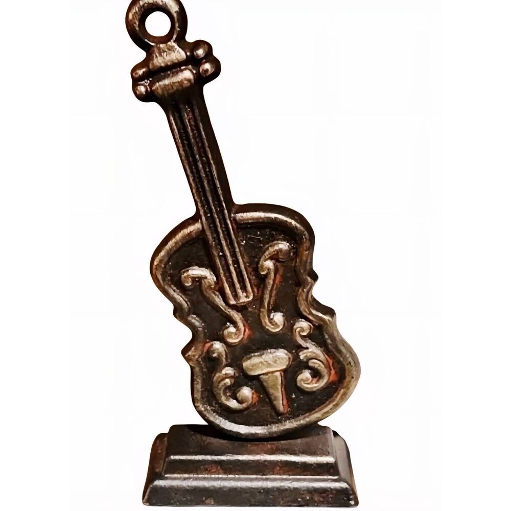 At Home Modern Resin Retro Guitar Statue